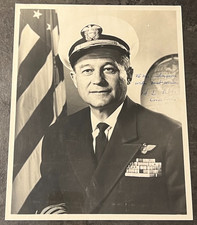 Harry D Felt Autographed US Navy Photo CINCPA...