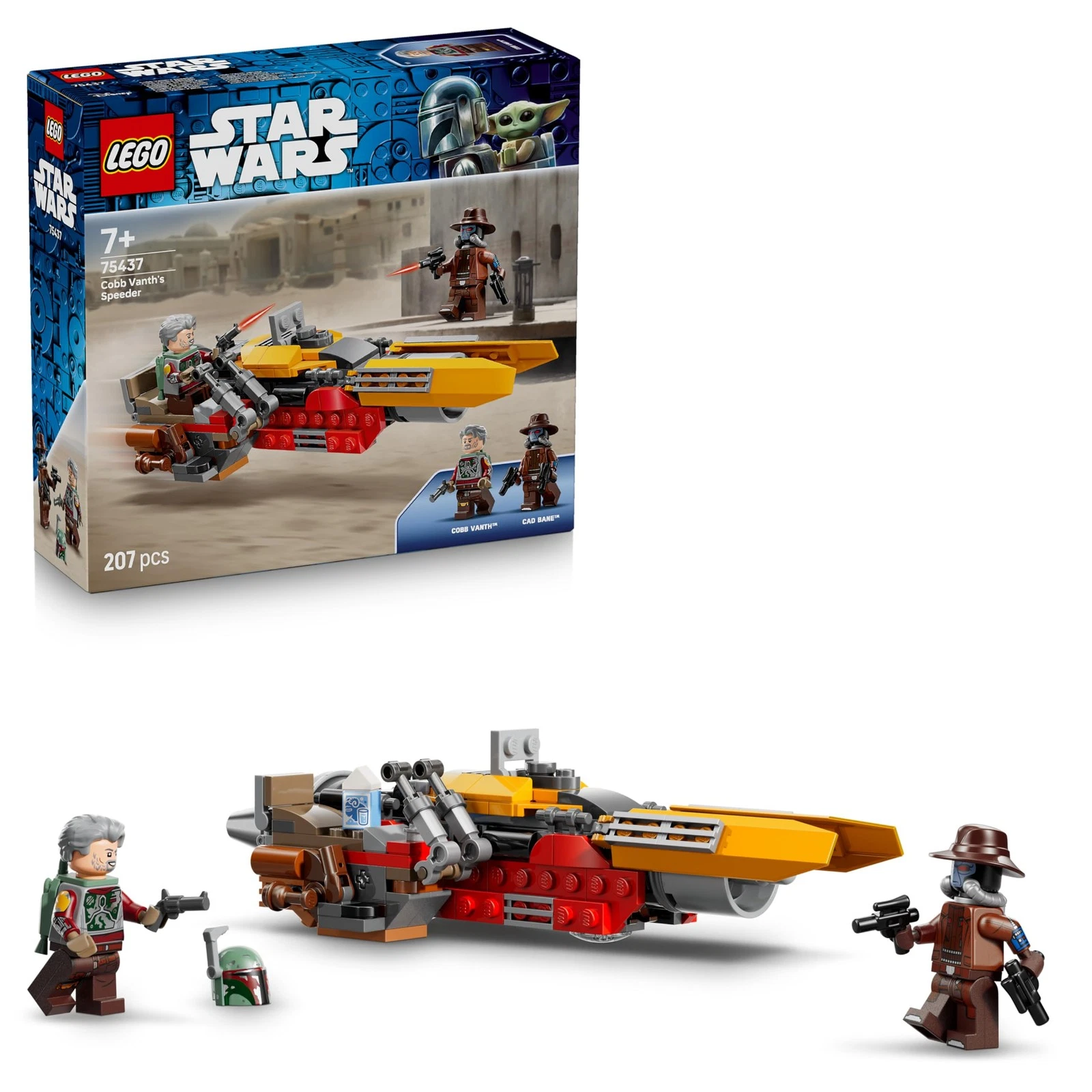 LEGO Star Wars 75437 Cobb Vanth's Speeder Toy - incl. Cobb Vanth & C (US IMPORT)