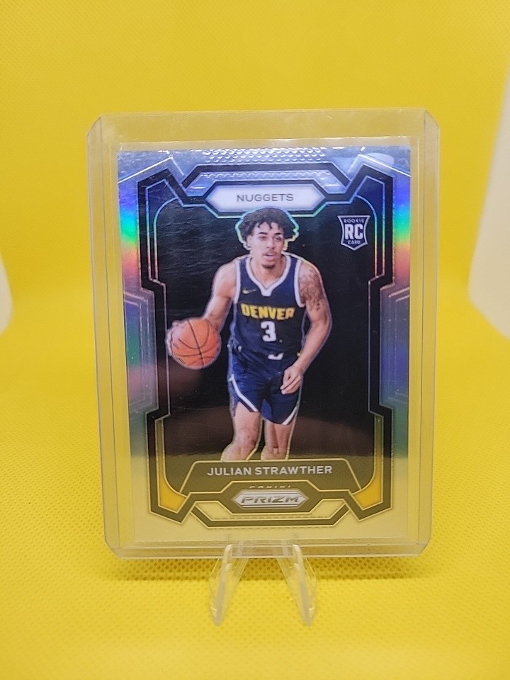 2023-24 Panini Prizm - Julian Strawther #133 Silver Prizm (RC)