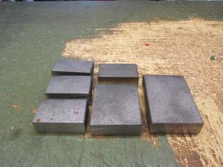 6 Flach Stahl 70mm x 25mm C45 1.0503 L 100 32mm massiv NeuM