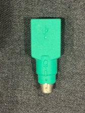 MICROSOFT USB Female to PS/2 Male Adapter Converter for Mouse PS2