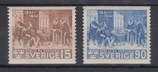 Svezia 1941 400 anni traduzione della Bibbia Michel n. 281-82 A MNH**