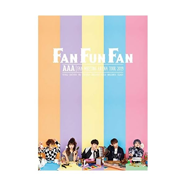AAA FAN MEETING ARENA TOUR 2019 FAN FUN FAN Blu-ray Japan AVXD-92864 Official