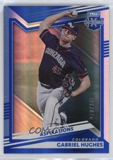 2022 Panini Elite Extra Edition Aspirations Blue 70/349 Gabriel Hughes #10 4z8