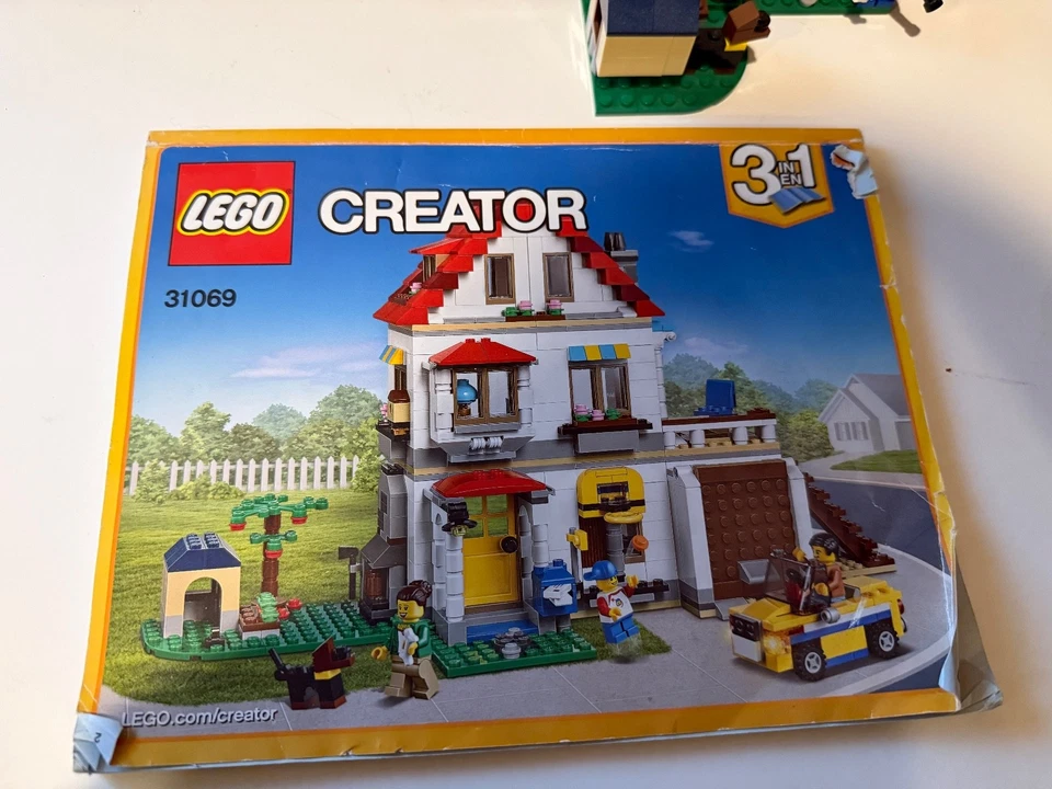 Lego 31069 3 en 1 Creador Modular Villa Familiar Foto 2 de 3