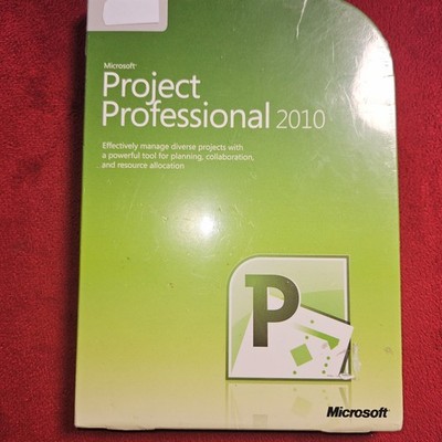 Microsoft Project Professional 2010 NEW SEALED