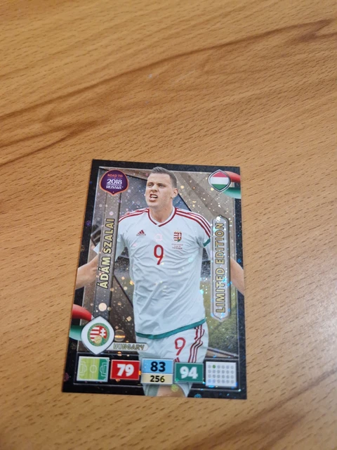 Panini Adrenalyn XL Road to Russia 2018 World Cup Limited Edition Adam Szalai