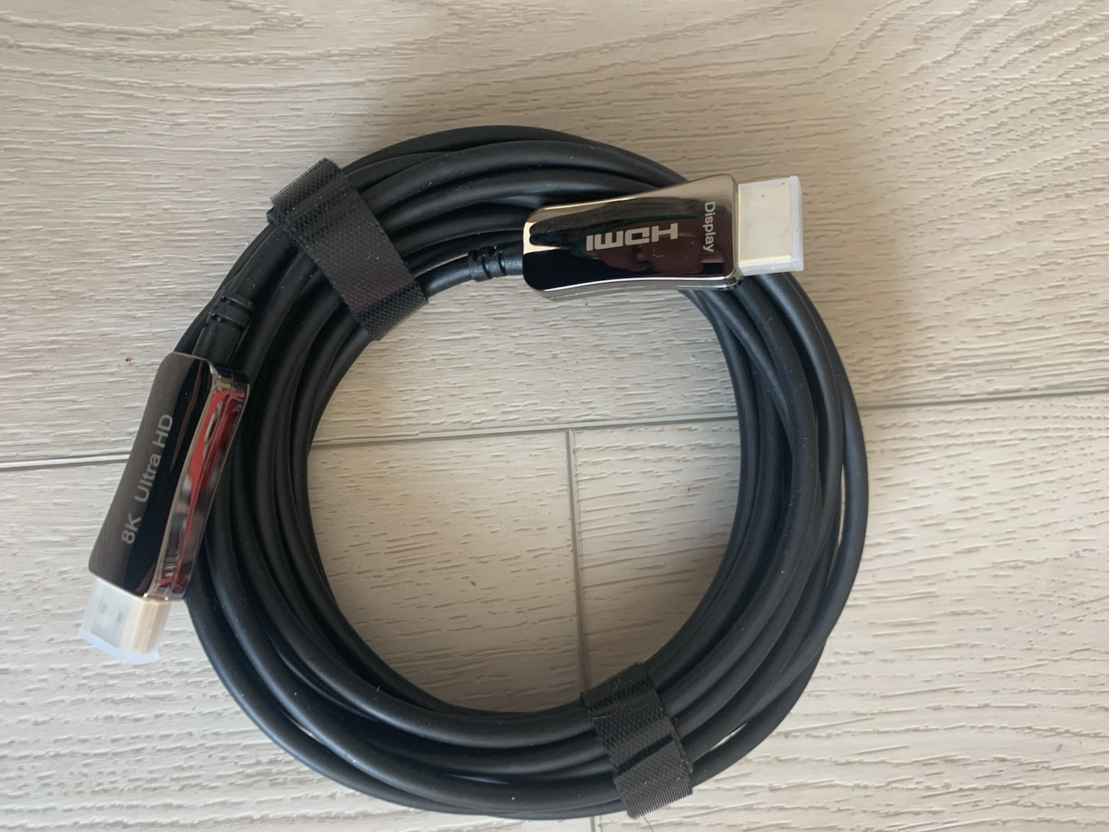 16 ft 8K Ultra HD HDMI Cable High Speed with Ethernet in Black  -image