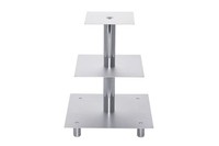 TortenstäNder HochzeitskuchenstäNder KuchenstäNder Etagere Aluminium 3 Etagen