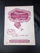 Vintage Cornet Duets Sheet Music With Piano Accompaniment Neat