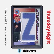 2024 UPPER DECK SP GAME USED #HOFM-WG WAYNE GRETZKY HOF MARKS /35