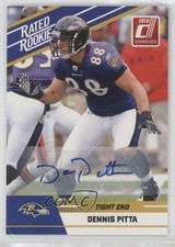 2010 Donruss Rated Rookie Box Set Auto Dennis Pitta #28 Auto 0e9i