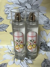 Bath Body Works PEARBERRY Fine Fragrance Mist 8oz - Lot of 2 NEW