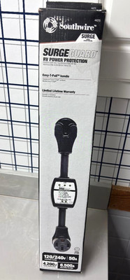 SouthWire 44270-- Surge Guard 50 Amp --120/240V --Portable Surge Protector