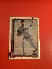 2025 Topps Series 2 Garrett Crochet 419 Holiday Sun Foil SP