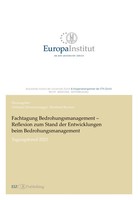 Fachtagung Bedrohungsmanagement - Reflexion Zum Stand Der Entwicklungen Beim...