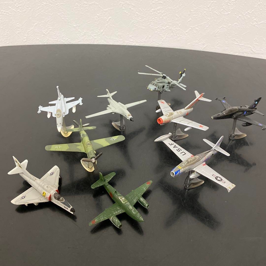 Furuta Choco Egg Mini Model Aircraft Figure From Japan Fedex set