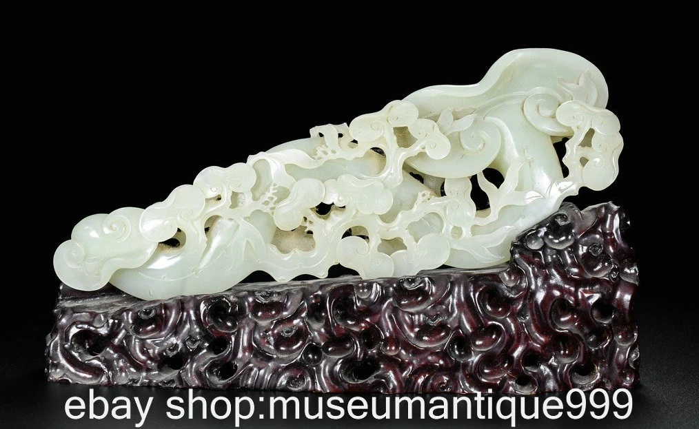 古董原始玉中国古董花瓶| eBay