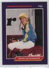 1992 Horse Star Jockey Star Cards Darrell Lee Brinkerhoff #31