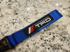 New Blue TRD Racing Offroad Keychain for Toyota 4Runner Tacoma Tundra FJ