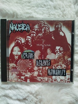 Nausea - Crime against humanity CD Wild Rags First Press 1991 Grind Core Napalm