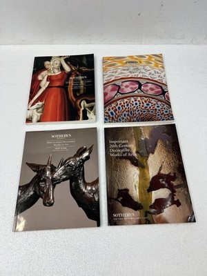 Sotheby's 20th Century Decorative Works of Art Auction Catalog Lot x4 1993-1995