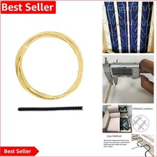 Alloy Steel Upholstery Stay Wire Kit - 9 Gauge 32ft with 40 Clips Included