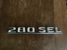 Mercedes W126 W116 Emblem Typenschild Heckklappe 280SEL  ??