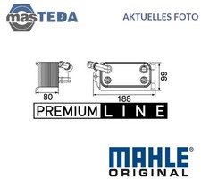 CLC 72 000P ÖLKÜHLER AUTOMATIKGETRIEBE MAHLE ORIGINAL FÜR FORD MONDEO IV