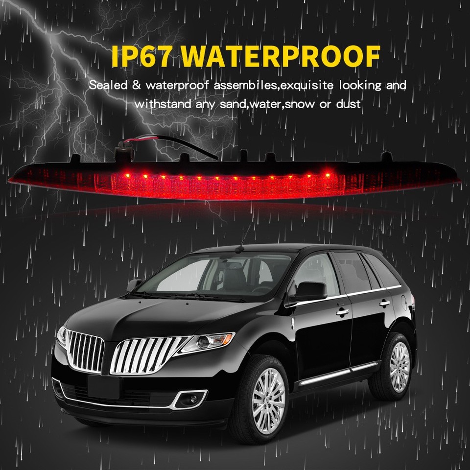 MZORANGE LED High Mount 3rd Brake Light For 2016-2018 Lincoln MKX - FA1Z-13A613-AB