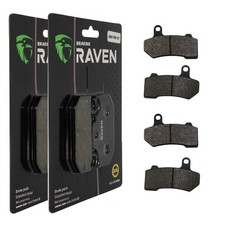 2 Kit plaquettes frein Av Ga et Av Dr Pour Harley-davidson V-Rod Street Rod VRSC