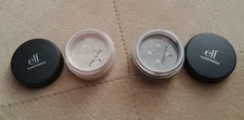 Lot 2 ELF Mineral Shimmer Loose Eyeshadow Powder Pot Shade Color Beige Tan Gray