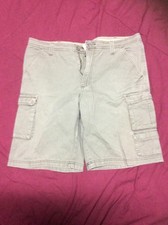 OLD MILL Men's Olive/Green Cargo Shorts Size 36