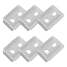 12 Pcs Towel Bar Replacement Parts: Stainless Steel Mounting Hardware Bracket -