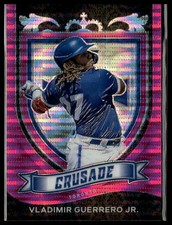 2021 Panini Chronicles #4 Vladimir Guerrero Jr. Crusade Pink Pulsar