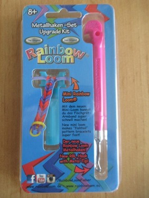 Rainbow Loom Metallkaken Set Mini-Loom und Rainbow-Loom Metallhaken