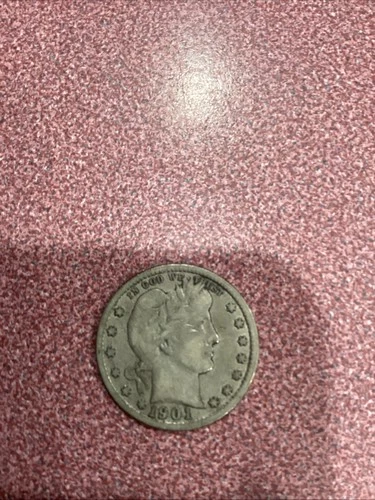 1901 Barber OR Liberty Head Quarter