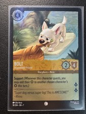 Disney Lorcana Bolt Dependable Friend Cold Foil 18/204