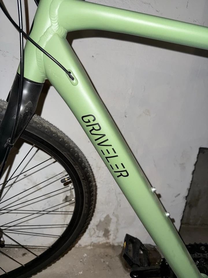 Fast Neu!!! Gravel Bike ,,Graveler“ Von Prophete - in Olivgrün. - Bild 2 von 4