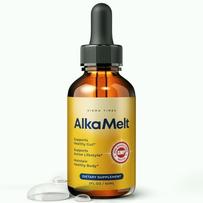 AlkaMelt Drops, Natural Burner & Weight Loss Support Formula 60ml