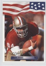 1992 All World Brent Jones #122 fm0