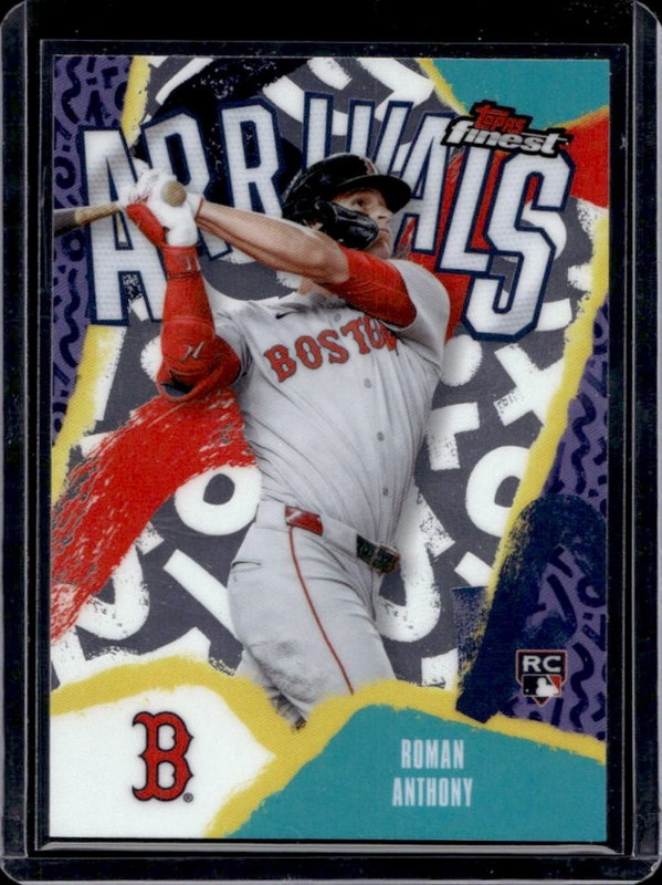 2026 Topps Finest Roman Anthony Arrivals RC Rookie #A-2 Red Sox