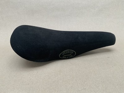 VINTAGE 1970er CINELLI UNICANITOR SCHWARZER WILDLEDERSATTEL NoS/NiB - L'EROICA