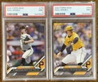 2024 TOPPS NOW PAUL SKENES ROOKIES RC CARD #179 & CARD #334 GRADED PSA-9 READ