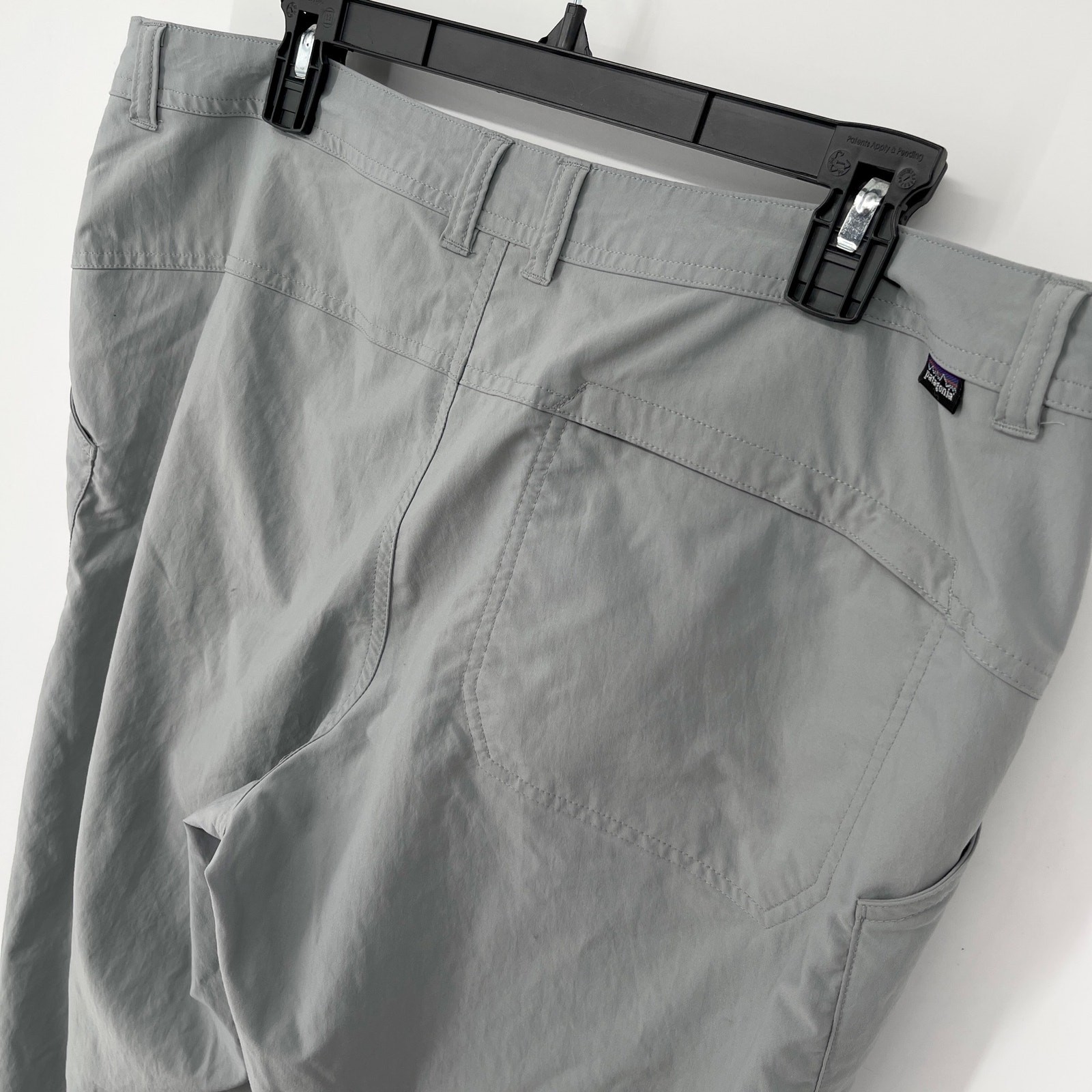 Patagonia Women's Loose Fit Convertible Low Cut Pants NEW Size 14 Bluish Gray  thumbnail 6