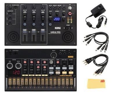 Korg Volca Beats Analogue Drum Bundle w/ Mix,