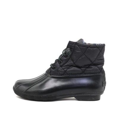 Sperry Damen STS85529 Stiefel Schwarz Nylon Boot Winterstiefel EU 37.5
