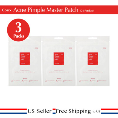 COSRX ACNE PIMPLE MASTER PATCH (24 patches) x 3set [ US Seller ]