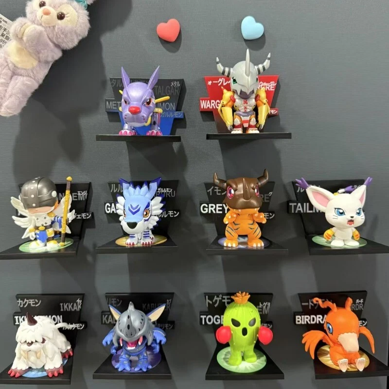 Authentic Digimon Adventure Fridge Magnet Series Figure Hot Cute