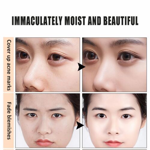 Air Cushion Mushroom Head CC Cream Concealer Moisturizing Makeup BB Foundation - Picture 9 of 13
